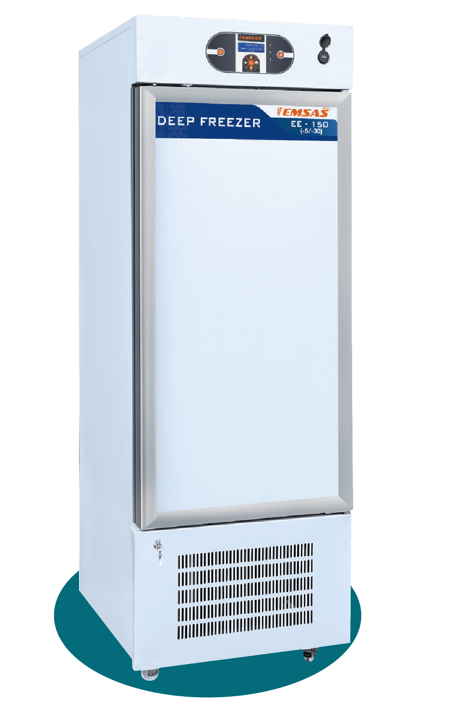 EE 150 Laboratuvar dondurucu ve plazma dondurucu, -5°C ile -30°C arasındaki sıcaklık aralığında biyolojik örneklerin güvenli bir şekilde saklanmasını sağlar. Bu cihaz, plazma ve diğer biyolojik örneklerin uzun süreli depolama için mükemmel bir çözümdür. Laboratuvar ve plazma saklama cihazı olarak, yüksek performansı ile güvenilir ve verimli bir kullanım sunar(plazma dondurucu, medikal soğutma dolapları)