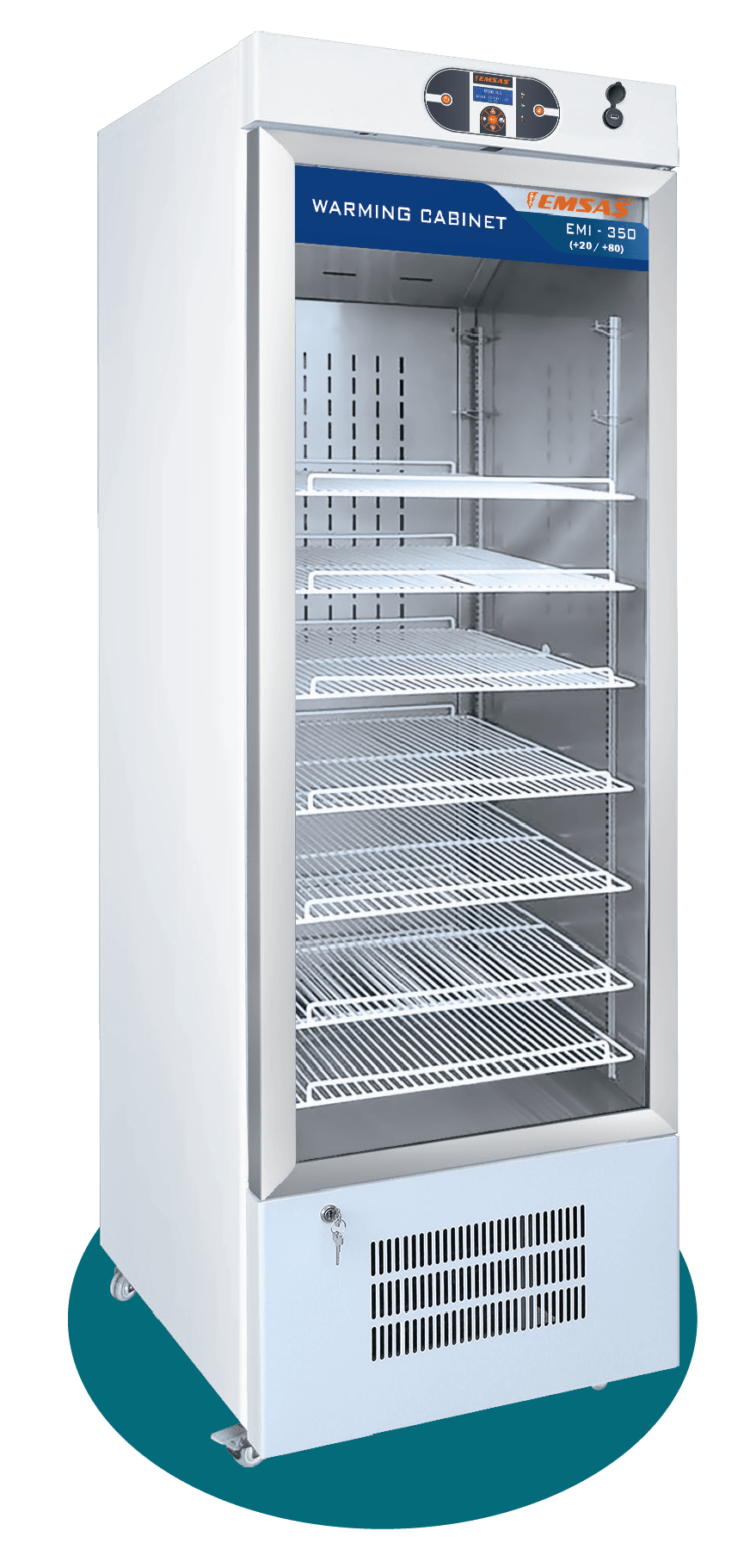 Serum ısıtma kabini, 30°C ile 80°C arasında hassas sıcaklık kontrolü sağlayarak serum ve medikal sıvıların ideal sıcaklıkta tutulmasını sağlar. Hastane, laboratuvar ve kliniklerde güvenle kullanılabilir. Homojen ısı dağılımı sunan tasarımı sayesinde serumların etkinliği korunur ve güvenli kullanım sağlanır.(Serum ısıtma kabini, Sabit sıcaklık dolapları, İklimlendirme dolabı)